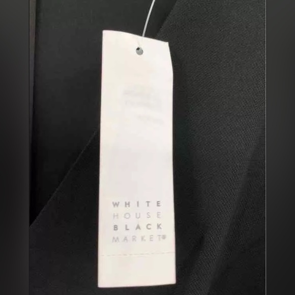 White House Black Market flowy jumpsuit wedding formal sz 8 NWT - Picture 4 of 7